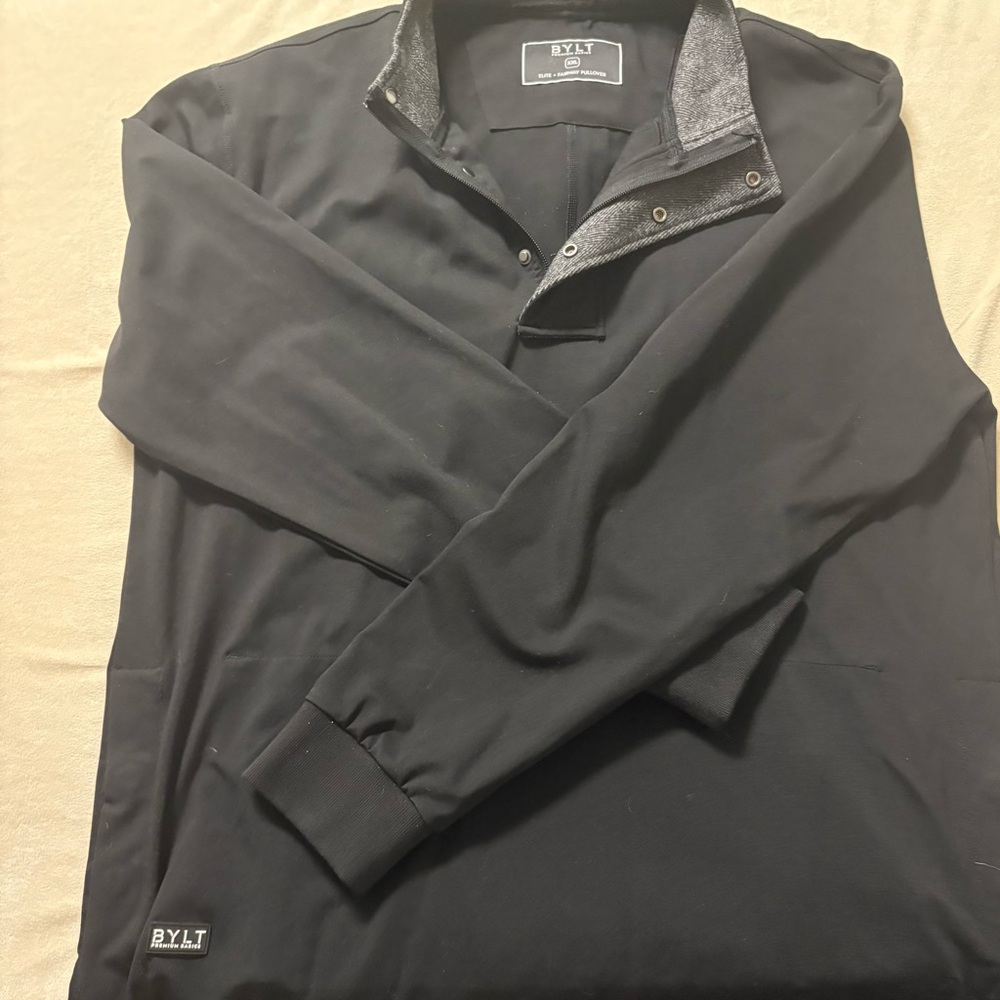 BYLT Black Fairway Pullover XXL